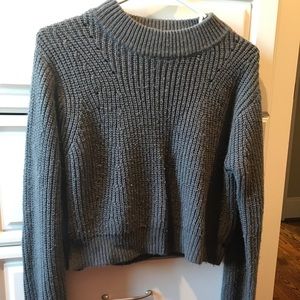 Kendall + Kylie grey sweater